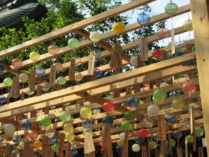 夏の風物詩、埼玉県の川越氷川神社で縁むすび風鈴を見てきました