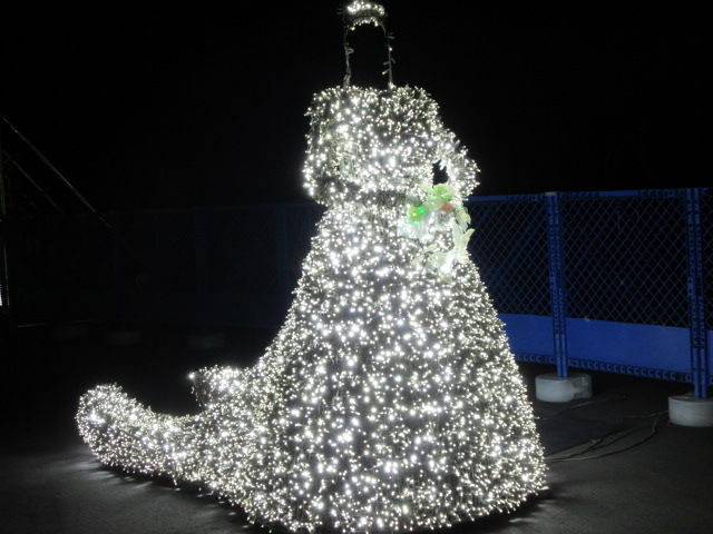 光のウェディングドレス