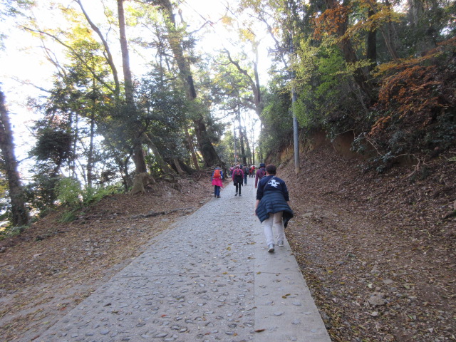 一号路の徒歩コース