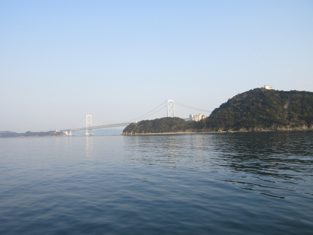 うずしお観潮船の航路