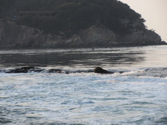 鳴門海峡の段差