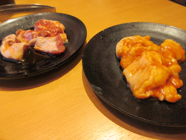 やみつきハラミと牛ホルモン