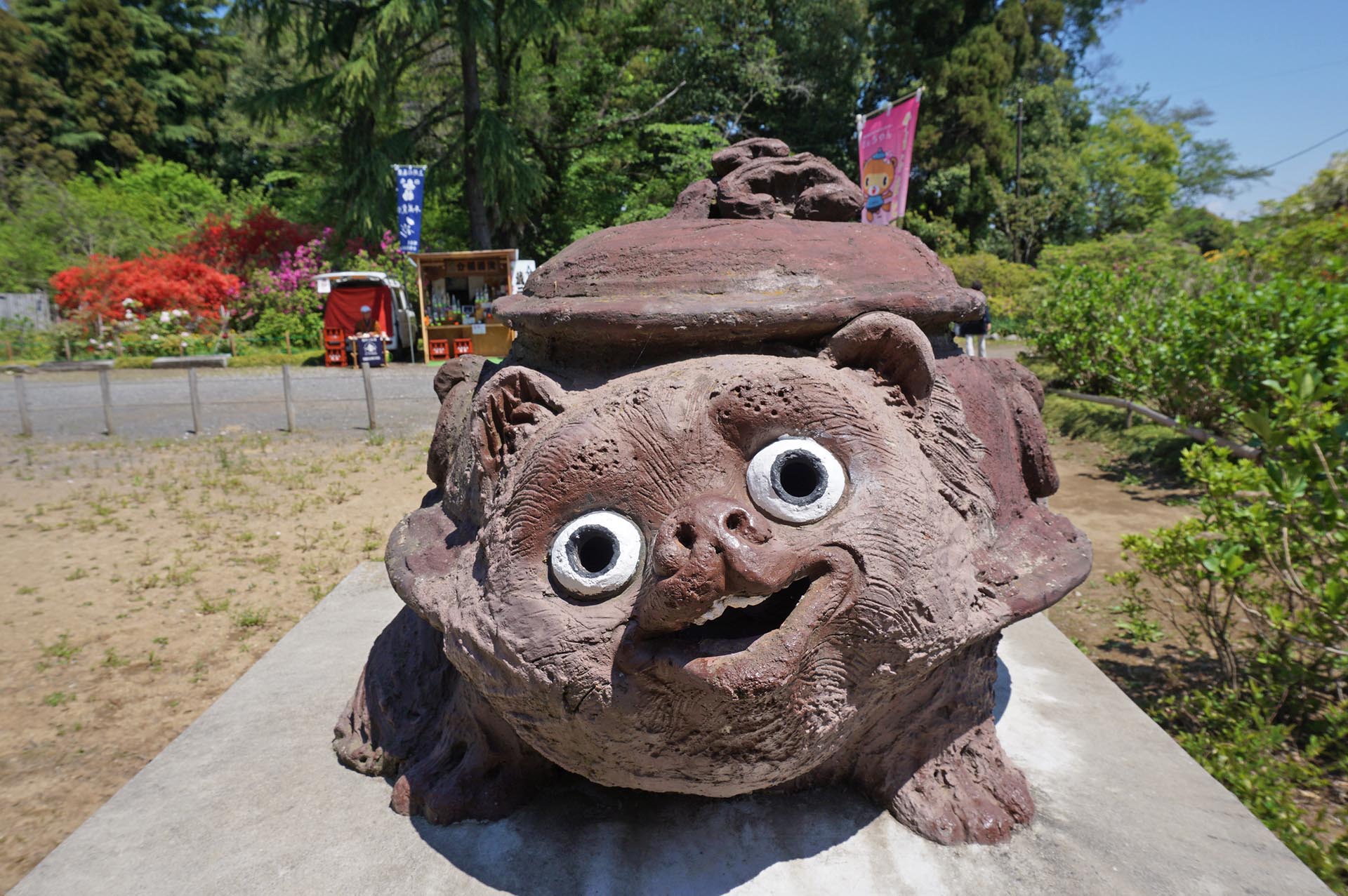 茂林寺の分福茶釜