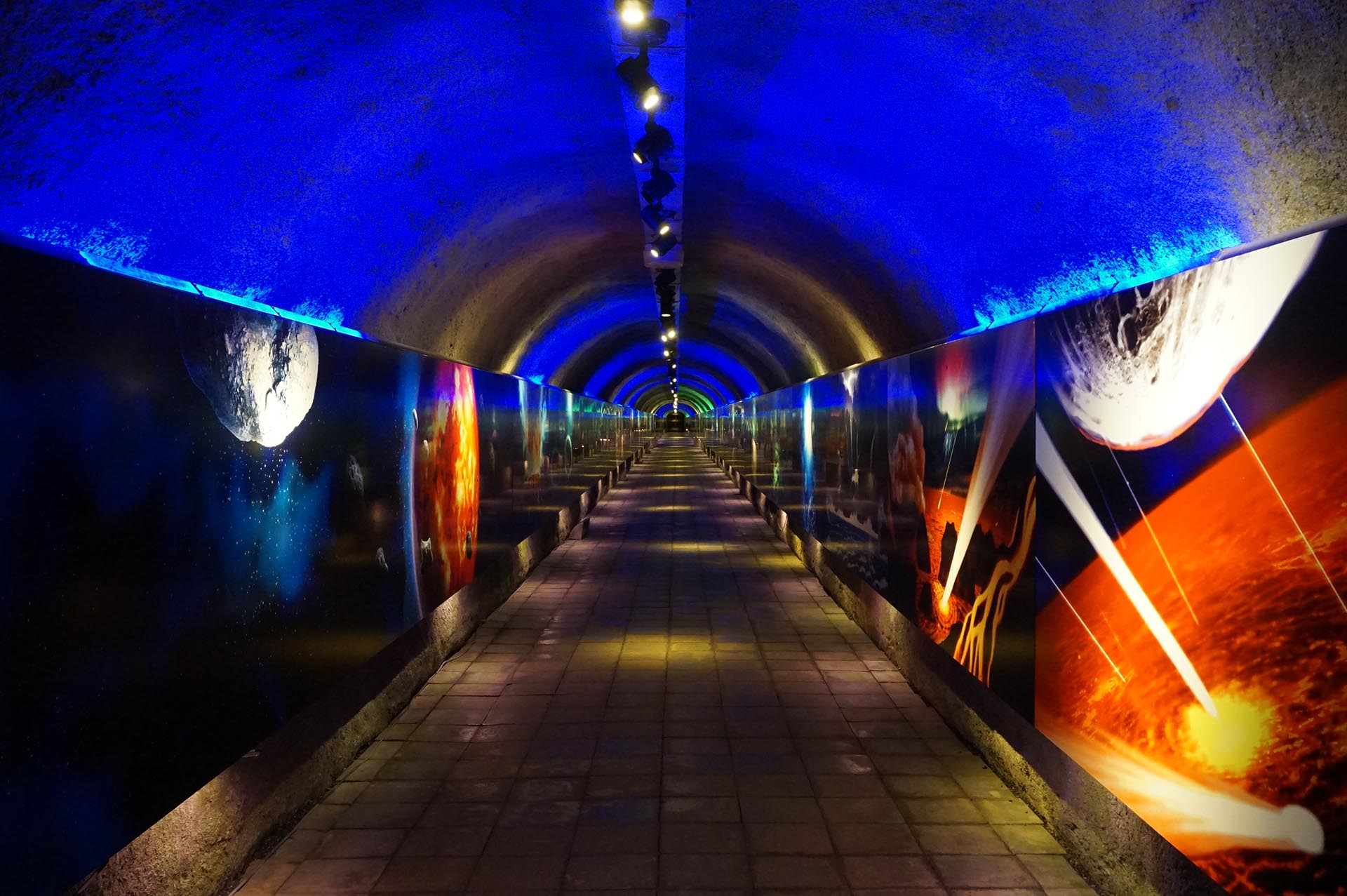 秋芳洞の三億年トンネル