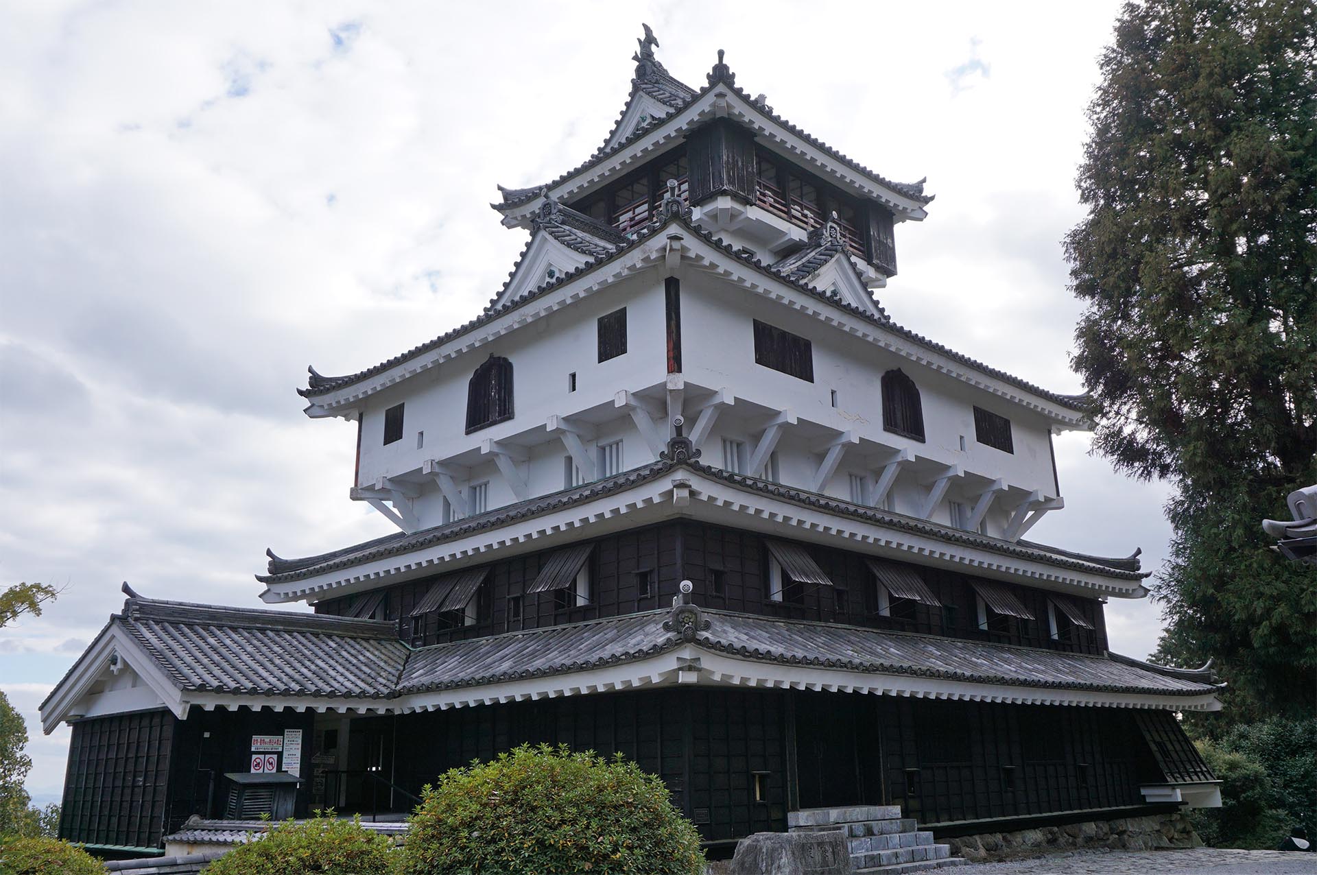 岩国城の天守閣