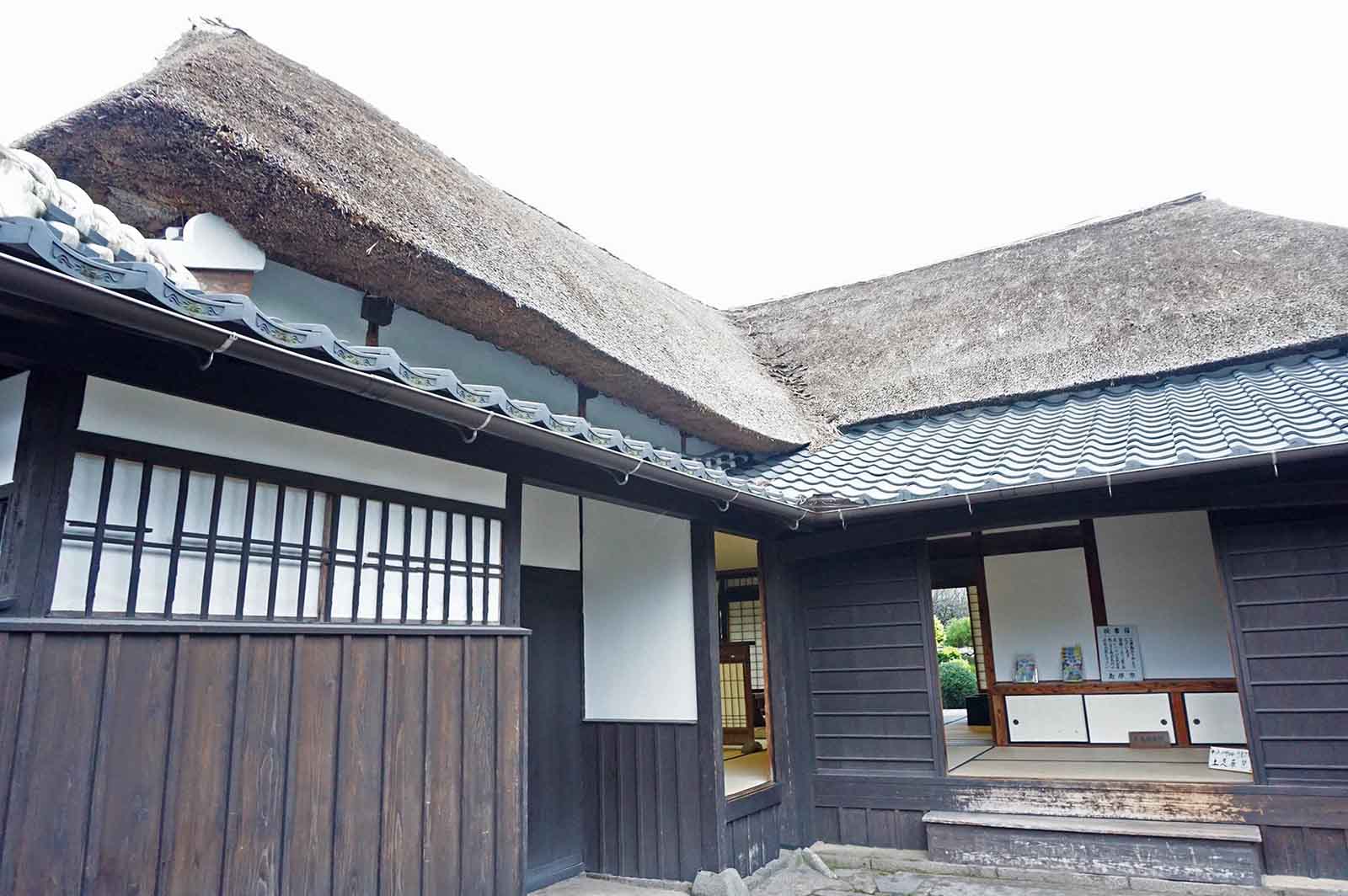 島原の武家屋敷の山本邸