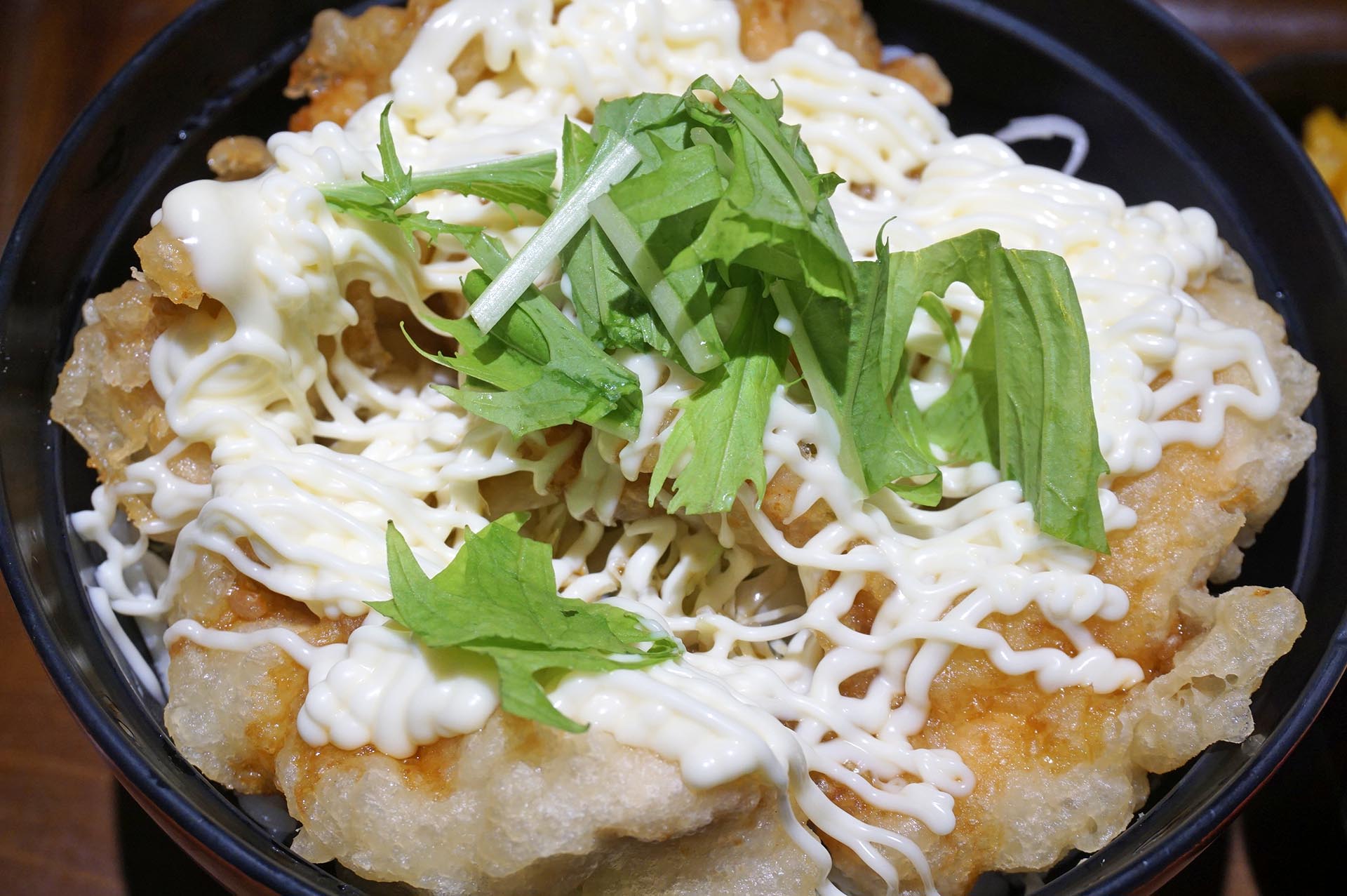 豊後茶屋のとり天丼