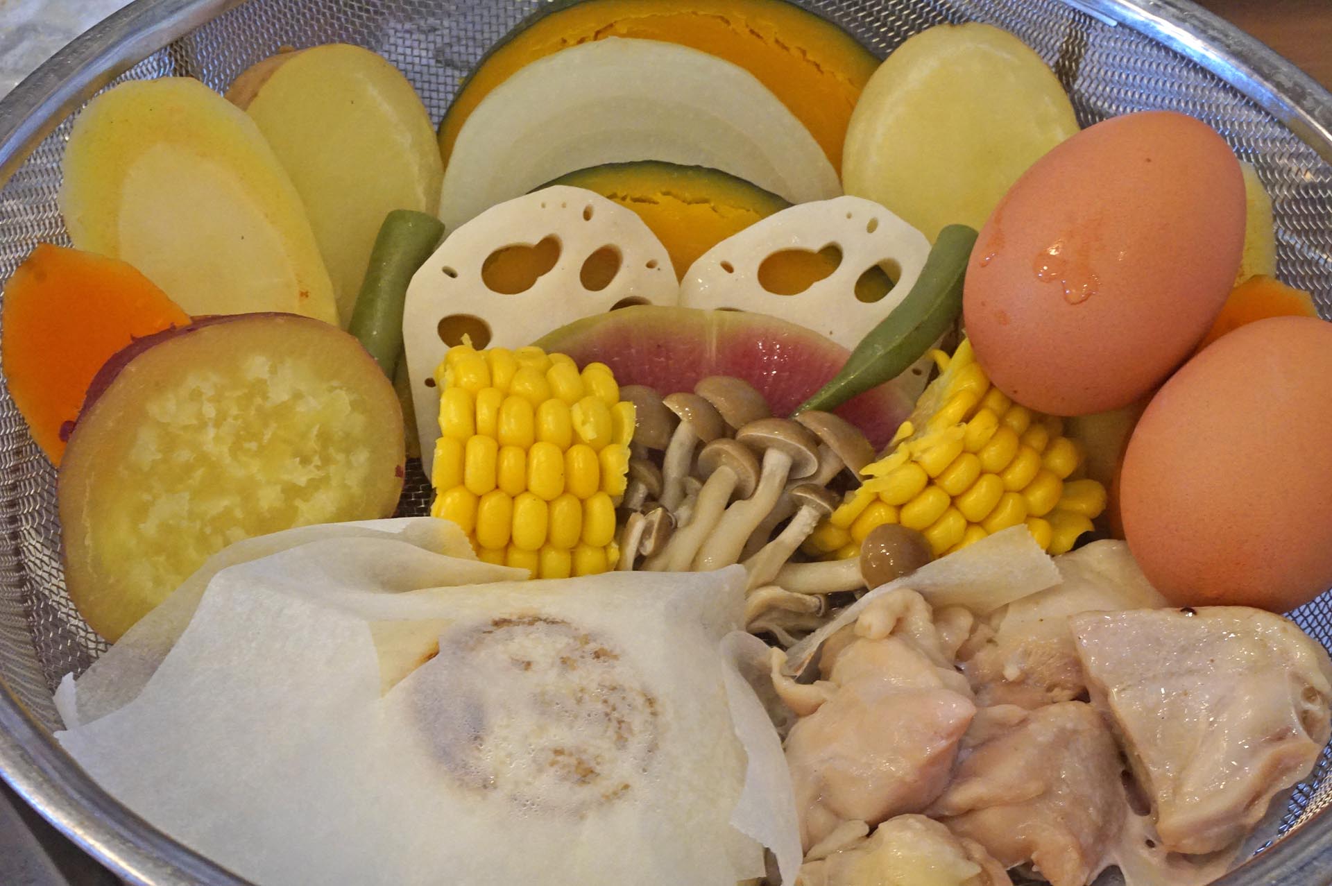 地獄蒸し玉手箱