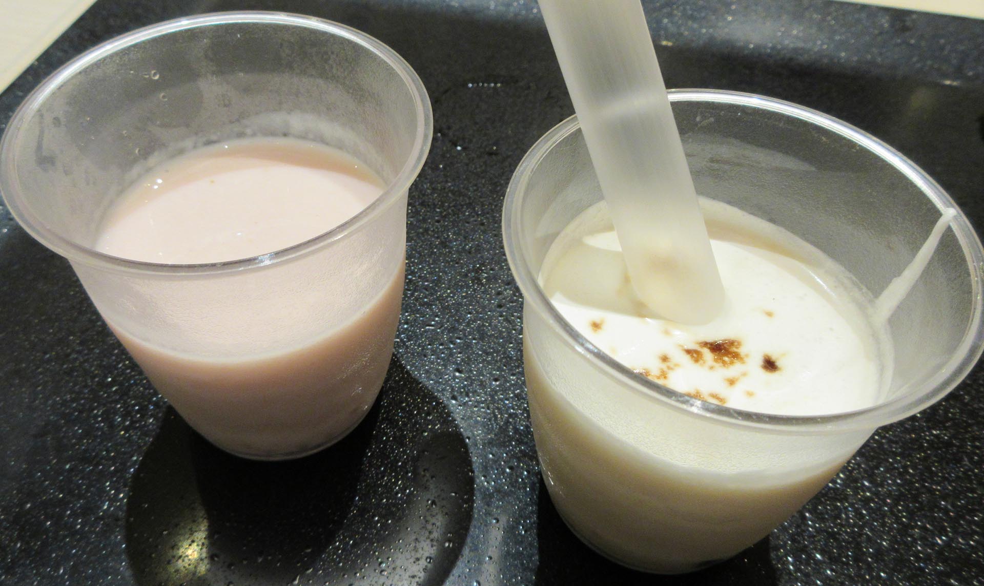 杉乃井ホテルの夕食（タピオカドリンク）