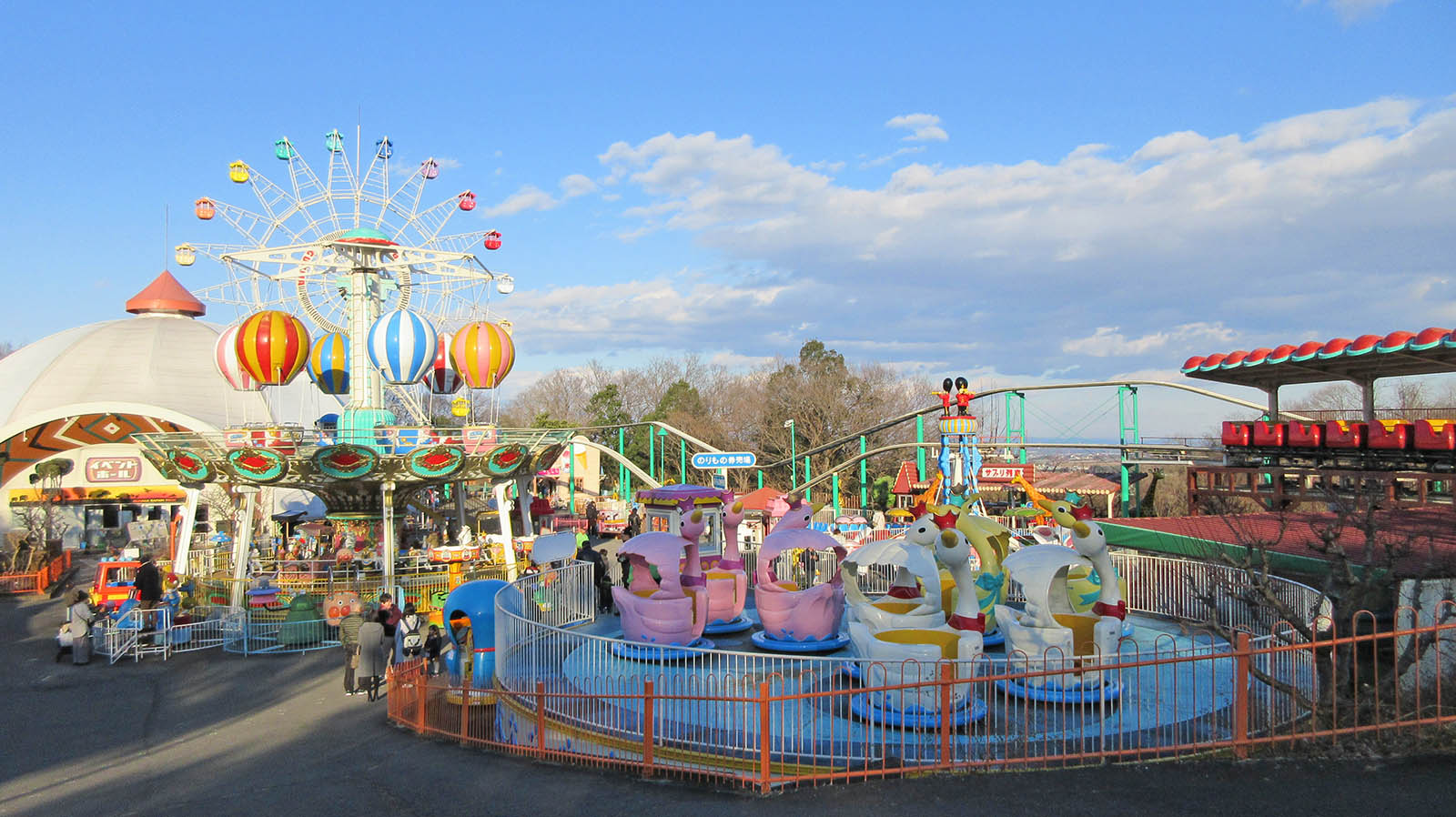 群馬サファリパークの遊園地
